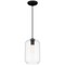 Access Lighting Clarity, LED Pendant, Black Finish, Clear Glass 29010LEDDLP-BL/CLR - alternate 1